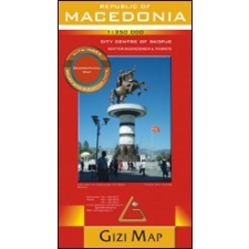 Gizi Map Macedónia domborzati térkép - Gizimap térkép