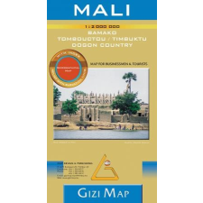 Gizi Map Mali domborzati térkép - Gizimap térkép
