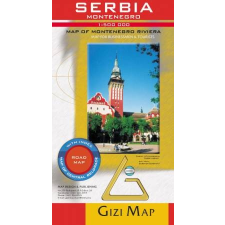 Gizi Map Szerbia, Koszovó és Montenegró térkép - Gizimap térkép