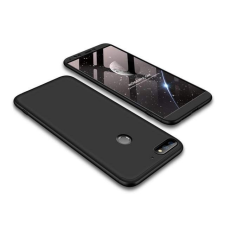GKK 360 Protection telefontok hátlap tok Első és hátsó tok telefontok hátlap az egész testet fedő Huawei Y7 Prime 2018/2018 Y7 fekete tok és táska