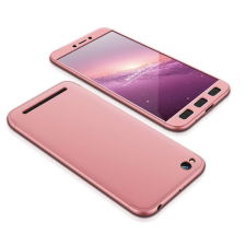GKK 360 Protection telefontok hátlap tok Első és hátsó tok telefontok hátlap az egész testet fedő Xiaomi redmi 5A rózsaszín tok és táska