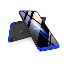 GKK Huawei Y7 (2019)/Y7 Prime (2019) hátlap - GKK 360 Full Protection 3in1 - fekete/kék tok és táska