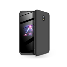 GKK Xiaomi Redmi 8A hátlap - GKK 360 Full Protection 3in1 - fekete tok és táska