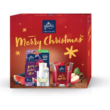 GLADE Candle Apple Pie + Electric Berry Festive 112 g + 20 ml gyertya