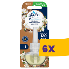 GLADE elektromos légfrissítő utántöltő Szantálfa & Jázmin 20ml (Karton - 6 db) tisztító- és takarítószer, higiénia