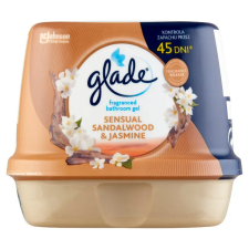 GLADE Sensual Sandalwood &amp; Jasmine fürdőszobai légfrissítő zselé 180 g tisztító- és takarítószer, higiénia