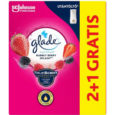 GLADE Touch&Fresh Bubble Berry Splash Utántöltő 3× 10 ml tisztító- és takarítószer, higiénia