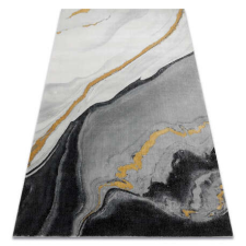 GLAMOUR EMERALD szőnyeg 1017 glamour, elegáns márvány fekete / arany 140x190 cm lakástextília