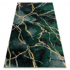 GLAMOUR EMERALD szőnyeg 1018 glamour, elegáns márvány üveg zöld / arany 180x270 cm lakástextília