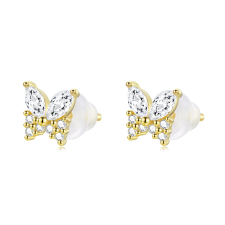  Glamour Gold Butterfly ezüst fülbevaló fülbevaló