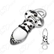 Glas - Pacifier Glass Butt Plug clear műpénisz, dildó