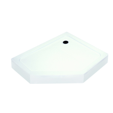  Glasgow szögletes aszimmetrikus zuhanytálca, jobbos 80x100 cm kád, zuhanykabin