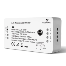 Gledopto Zigbee Pro Dimmer LED vezérlés (Zigbee+RF) 12V / 24V / 36V / 48V / 54V DC (GLE-REL-C009P) (GLE-REL-C009P) - Okos kapcsolók okos kiegészítő