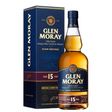 Glen Moray 15 years American and Sherry Casks 40% pdd. whisky