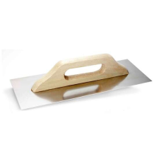  Glettvas fanyéllel 280 x 130 mm INOX 860280 kőműves és burkoló szerszám