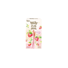 Glico Pocky Szív Alakú Pálcikák Eper Ízesítéssel 45g csokoládé és édesség