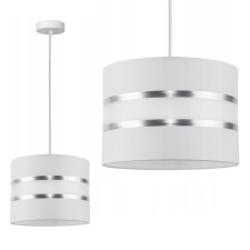 Glimex ABAZUR állítható függőlámpa fehér 1x E27 + ajándék LED izzó világítás