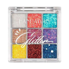 Glitter Blush Kit, Handaiyan, 9 szín, 02 arcpirosító, bronzosító