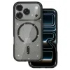  Glitter Magsafe tok iPhone 17 Pro Max fekete átlátszó tok