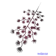  Glitteres ág 57 - Mályva dekorációs kellék