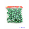  Glitteres golyó díszítő 2cm kb 85db/cs - Sötét Zöld
