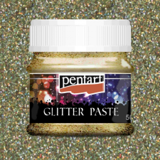 Glitterpaszta finom 50ml arany dekorglitter