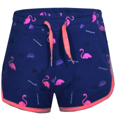 GLO STORY pamut nyári short Flamingó mintás 11 év (146 cm)