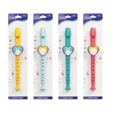 Global Express Far East Ltd. Pasztell színű játék furulya - többféle játékhangszer