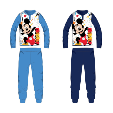 Global Licence Srl Disney Mickey egér pamut jersey gyerek pizsama - sötétkék - 110