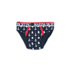 Global Licence Srl Fiú alsó - Pamutdzsörzé - nyomott mintás - sötétkék - 122