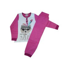 Global Licence Srl Hosszú ujjú pamut gyerek pizsama - Evidence - rózsaszín - 122 gyerek hálóing, pizsama