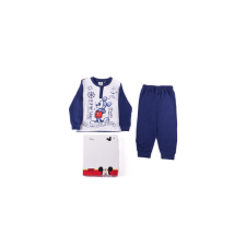 Global Licence Srl Hosszú vékony pamut gyerek pizsama - Mickey egér - 110 - sötétkék gyerek hálóing, pizsama