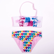 Global Licence Srl Minnie egér kislány fürdőruha - kétrészes fürdőruha - világosrózsaszín - 128