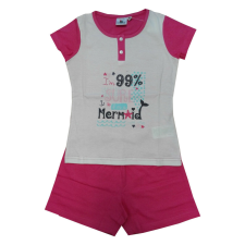 Global Licence Srl Rövid ujjú pamut gyerek pizsama - Evidence - rózsaszín - 116 gyerek hálóing, pizsama