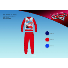 Global Licence Srl Téli pamut interlock gyerek pizsama - Disney Verdák - piros - 110