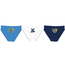 GlobalLicenseSrl. Stitch kisfiú alsó - 3 darabos pamut alsó - 122-128 gyerek alsó