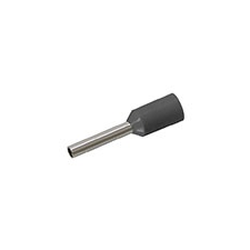 Globiz Érvéghüvely 1.5 mm2 vezetékekhez, fekete (100db/csomag) villanyszerelés