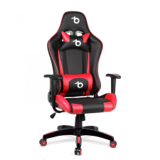 Globiz Gamer szék - derékpárnával, fejpárnával - piros forgószék