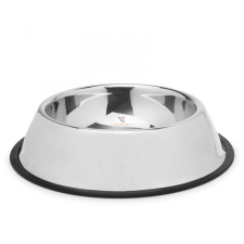 Globiz international Etetőtál - 22 cm - krómozott kutyatál