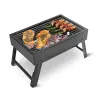 Globiz international Mini hordozható grillsütő - faszenes - 35 x 22 x 19,5 cm