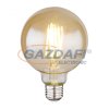 GLOBO 11526AD LED Fényforrás LED Fényforrás borostyán színű üveg búrával, Globe kivitelben. Fényerő-szabályozható. Ø:95, H:140, inkl. 1xE27 LED 7W 230V, 670lm, 2700K