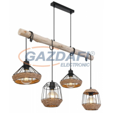 GLOBO 15678-4H SURRI Függeszték E27 60W 230V IP20 világítás