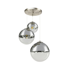GLOBO 15851-3 - Csillár zsinóron VARUS 3xE27/40W/230V világítás