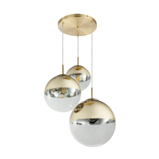 GLOBO 15855-3 - Csillár zsinóron VARUS 3xE27/40W/230V világítás