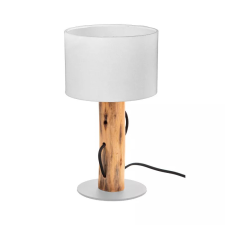 GLOBO 50210146X NEMRIN asztali lámpa 40W 230V IP20 1xE14 barna világítás