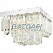 GLOBO 68594-6A Mennyezeti króm, akril, LED 3W 9,6V, 250lm, 4000K, 320x320x240mm világítás