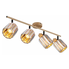 GLOBO 80040446 RUN spotlámpa 40W 230V IP20 4xE14 fa hatású HxSzxM=640x90x150mm világítás