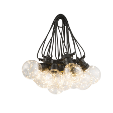 GLOBO ALMAGA 34090N LED fényfüzér, 10x0,27W LED, 2700K, 22 lm, IP44 kültéri világítás
