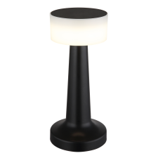 GLOBO Angelika fekete-opál LED asztali lámpa (GLO-58447S) LED 1 izzós IP20 világítás