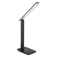 GLOBO Bulla LED Dim asztali lámpa 56,5 cm 6 W fekete érintőkapcsolóval világítás